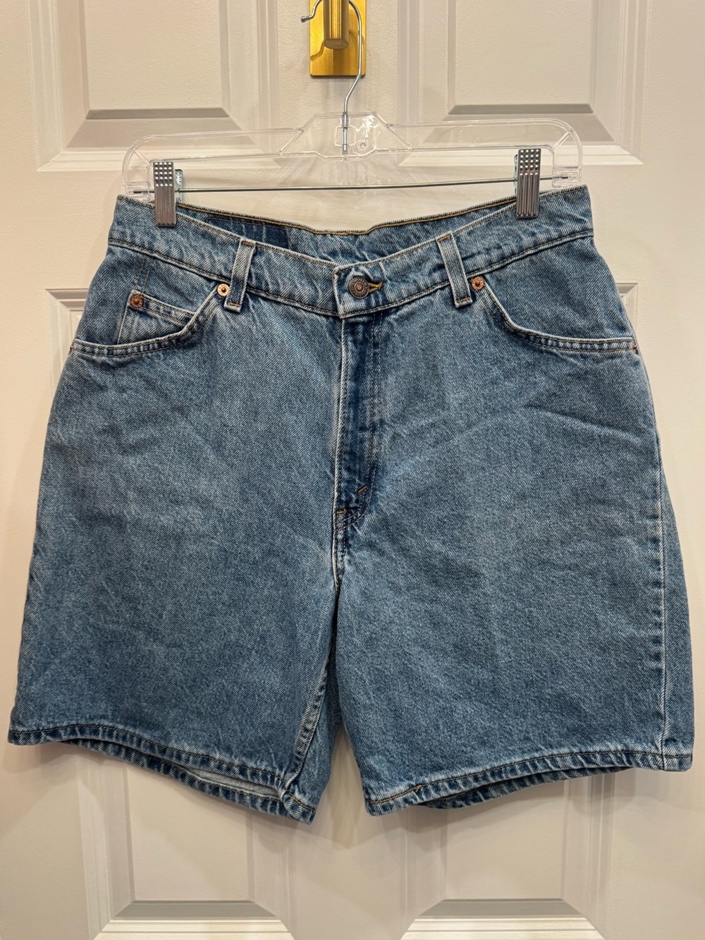 Levi's Vintage 950s Orange Tab Relaxed Fit Denim Shorts